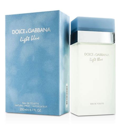 dolce gabbana light blue 200ml woman|dolce gabbana light blue original.